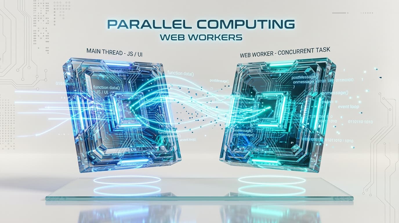 Dual-threaded parallel computing processor render