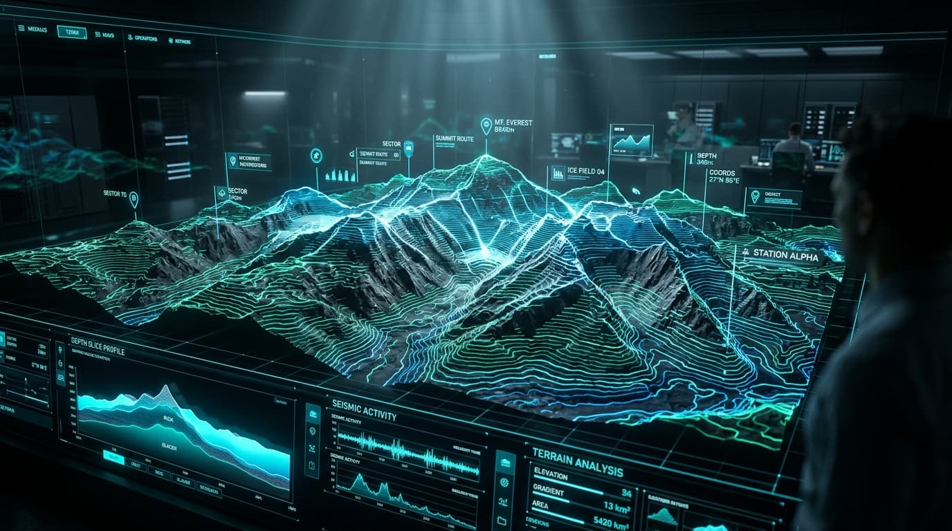 Strata — Geospatial & Climate Data 3D Experience